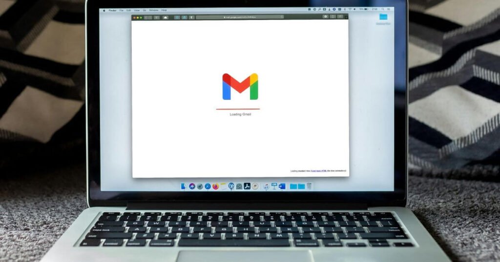Gmail opening on a laptop, email marketing is one of the best remote jobs on the road.